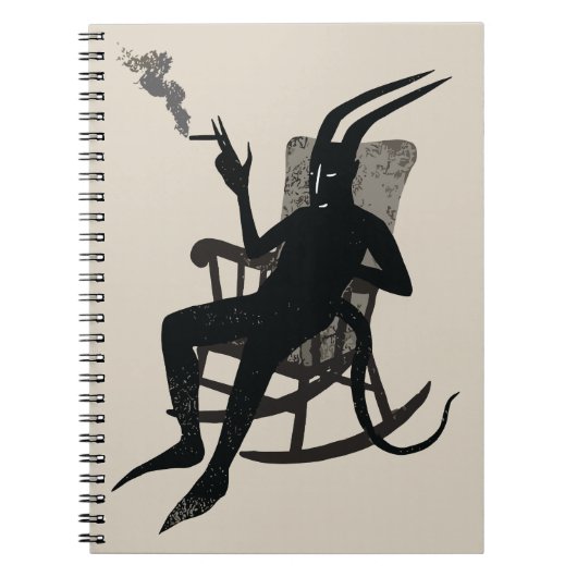The Devil's Break - Dark Spaß Wall Art Notizblock (Vorderseite)