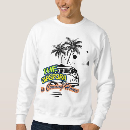 The Diaspora Are Coming Home | Basic Sweatshirt (Vorderseite)