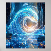 The Digital Maelstrom: Gateway to Cyber Infinity Poster (Vorne)