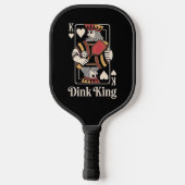 The Dink King - Funny Pickleball Schläger (Rückseite)
