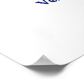 The Dinosaurs Alphabet, dinosaurs and science Poster (Ecke)