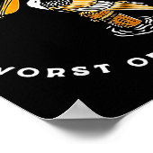 The Dirty Bird Society Worst Of The Worst Cartoon  Poster (Ecke)
