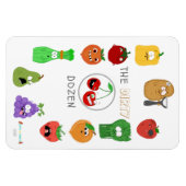 The Dirty Dozen Illustriert List - 2017 Edition Magnet (Horizontal)