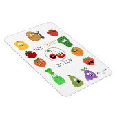 The Dirty Dozen Illustriert List - 2017 Edition Magnet (Rechte Seite)