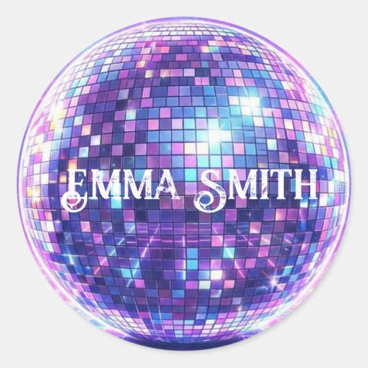 The Disco Ball Sticker (Vorderseite)
