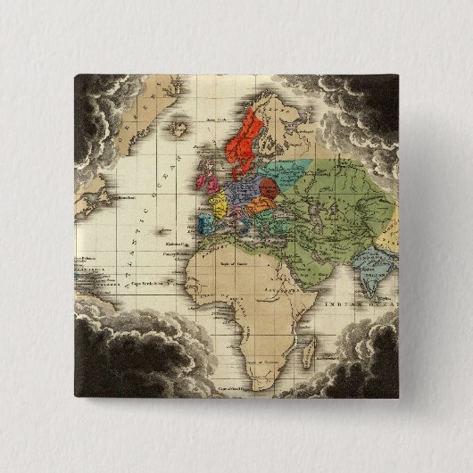 The Discovery of America 1498 AD Button (Vorderseite)