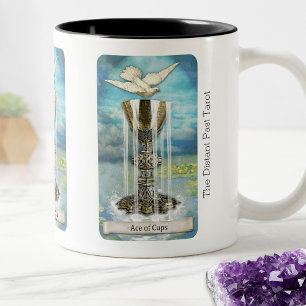 The Distant Past Tarotkarten Ass der Kelche Zweifarbige Tasse