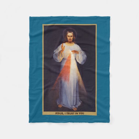 The Divine Mercy Shirt Premium  Fleecedecke (Vorderseite)