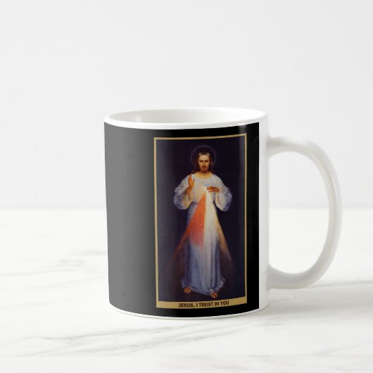 The Divine Mercy Shirt Premium Kaffeetasse (Rechts)