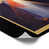 The Divine Mercy Shirt Premium  Poster (Ecke)