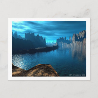 The_Diving_Rock_by_Jellaboom Postkarte