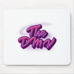 The DMV (DC, Maryland, Virginia) Graffiti Style Mousepad