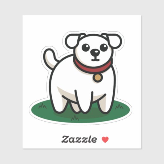 The Dog Aufkleber (Blatt)