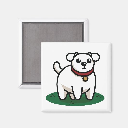 The Dog Magnet (Vorderseite/Rückseite)