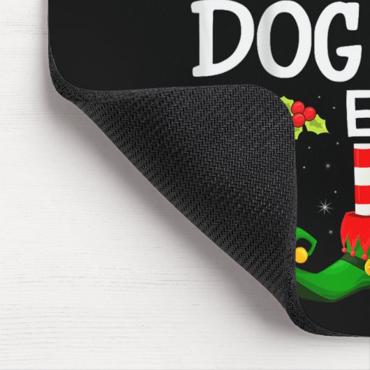 The Dog Mom Elf Christmas Family Matching Pajama M Mousepad (Ecke)