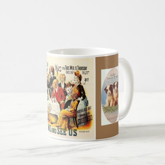"The Dog Show" Kaffeetasse (VorderseiteRechts)