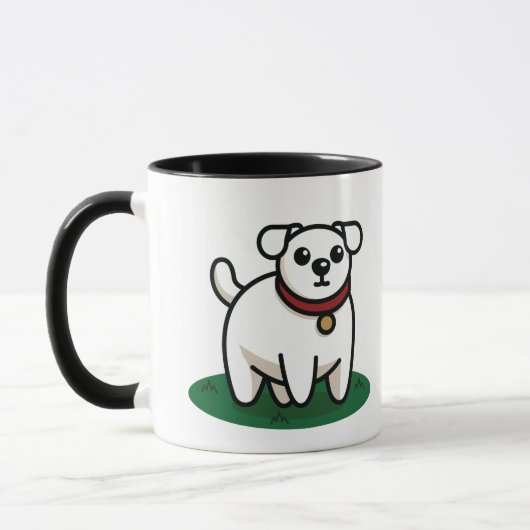 The Dog - The Cat's Friend Mug Tasse (Links)