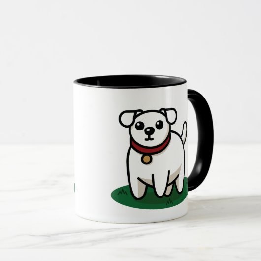 The Dog - The Cat's Friend Mug Tasse (VorderseiteRechts)