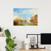 The Dogana, Venedig - William Turner Poster (Heimbüro)
