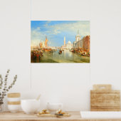 The Dogana, Venedig - William Turner Poster (Küche)