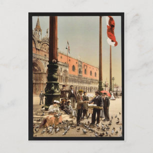 The Doges' Palace and the Columns of St. Mark's, V Postkarte