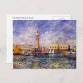 The Doges' Palace von Renoir Postkarte (Vorne/Hinten)