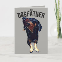 'The Dogvater' Howling Dex Vatertag Card
