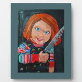 The Doll Painting by Alfred Fox Fotoplatte (Vorderseite)