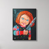 The Doll Painting by Alfred Fox Leinwanddruck (Vorderseite)