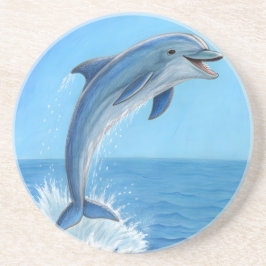 The Dolphin’s Silent Dance Getränkeuntersetzer