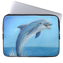 The Dolphin’s Silent Dance Laptopschutzhülle