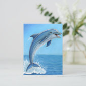 The Dolphin’s Silent Dance Postkarte (Stehend Vorderseite)