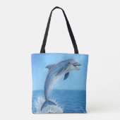 The Dolphin’s Silent Dance Tasche (Rückseite)