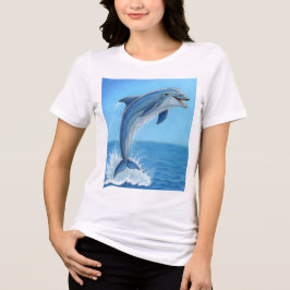 The Dolphin’s Silent Dance Tri-Blend Shirt