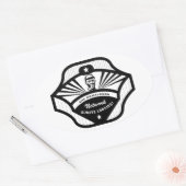 The Donaldson Network Oval Sticker (Umschlag)