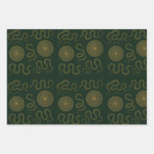 The Đông Sơn Serpent Geschenkpapier Set (Vorderseite)
