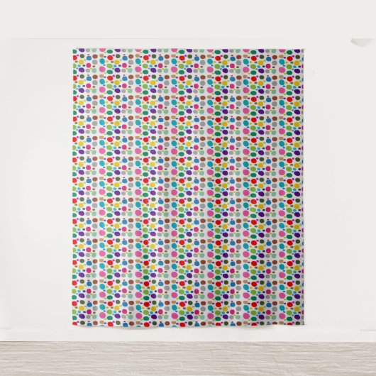 the dots paint wandteppich (Vorderseite)