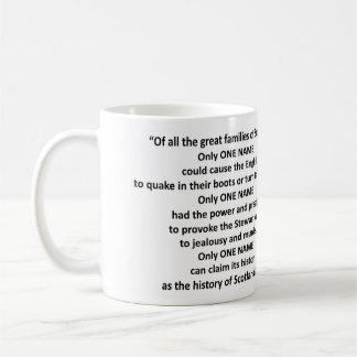 The Douglas "ONLY ONE NAME" mug Kaffeetasse