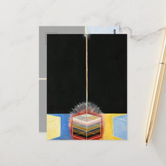 The Dove, 1915 von Hilma af Klint Postkarte (Vorderseite/Rückseite Beispiel)