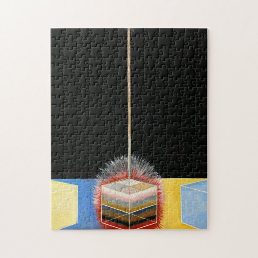 The Dove, 1915 von Hilma af Klint Puzzle (Vertikal)