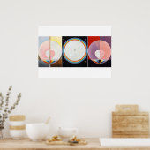 The Dove, Gruppe IX, Hilma af Klint Poster (Küche)
