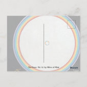 The Dove, No.14. von Hilma af Klint Postkarte (Rückseite)