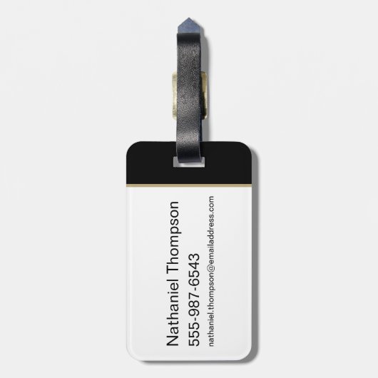 The Dragon and The Wolf Daenerys & Jon Graphic Gepäckanhänger (Rückseite vertikal)