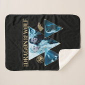 The Dragon and The Wolf Daenerys & Jon Graphic Sherpadecke (Vorderseite (Horizontal))