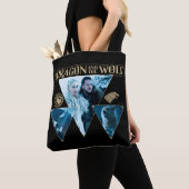 The Dragon and The Wolf Daenerys & Jon Graphic Tasche (Von Nahem)