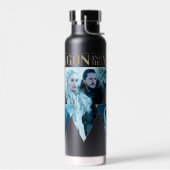 The Dragon and The Wolf Daenerys & Jon Graphic Trinkflasche (Links)