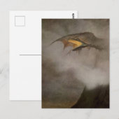 "The Dragon Awakes" von Theodor Kittelsen Postkarte (Vorne/Hinten)