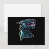 The Dragon Head Postkarte (Vorne/Hinten)
