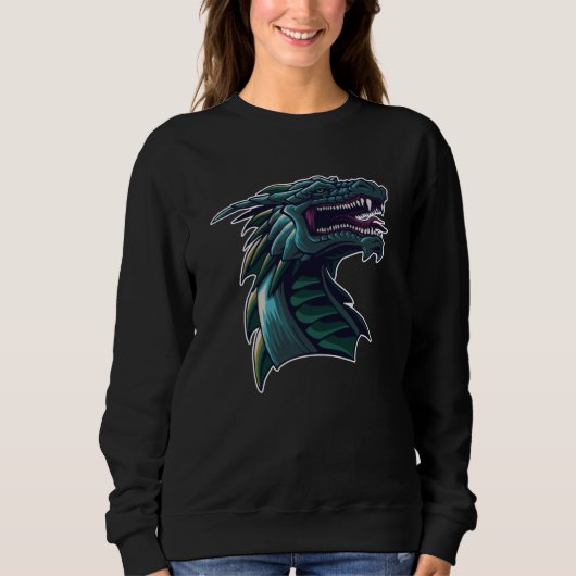 The Dragon Head Sweatshirt (Vorderseite)