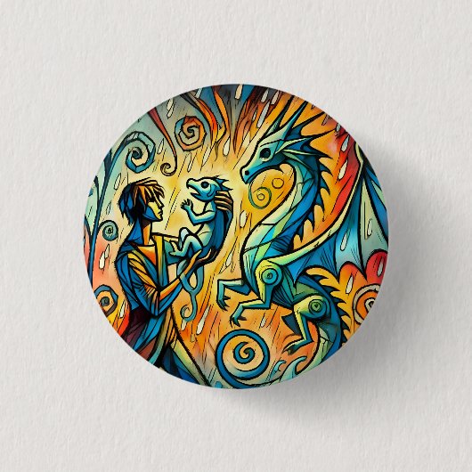 the dragon keeper button (Vorderseite)
